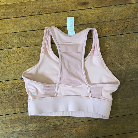 Pink Fabletics longline sports bra - Picture 2 of 2